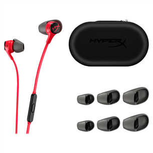 HyperX Cloud Earbuds II, punane - Kõrvaklapid