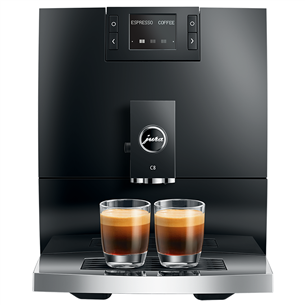 JURA C8, Piano Black, must - Espressomasin