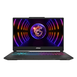 MSI Cyborg 15 A13V, 15,6'', 144 Hz, i7, 16 GB, 512 GB, RTX 4060, translucent black - Notebook CYBORG15-A13VFK-1218