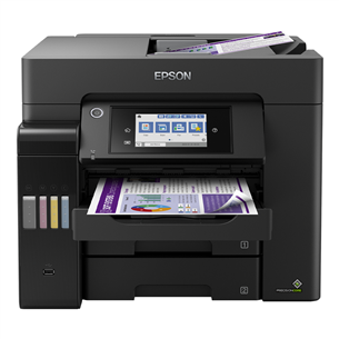 Epson EcoTank  L6460, Wi-Fi, черный - Многофункциональный цветной струйный принтер