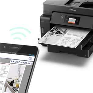 Epson EcoTank M15140, A3+, Wi-Fi, must - Multifunktsionaalne tindiprinter