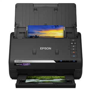 Epson FF-680W FastFoto, Wi-Fi, черный - Сканер