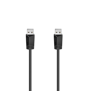 Hama USB-A cable, 1,5 m, must - Kaabel