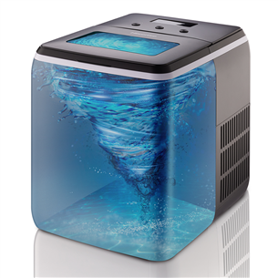 Hisense, 2.8 L, black - Ice maker