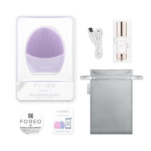 Foreo Luna 3 Sensitive, сиреневый - Щеточка для очищения лица