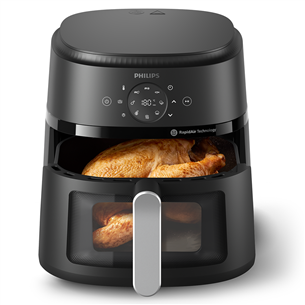 Philips Airfryer 2000 seeria, 6.2 L, 1700 W, must - Kuumaõhufritüür NA231/00