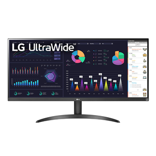 LG WQ500 UltraWide, 34'', 100 Hz, FHD, IPS, must - Monitor 34WQ500-B