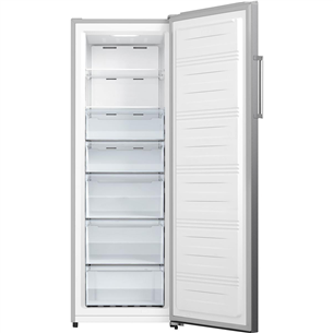 Gorenje, NoFrost, 240 L, height 172 cm, stainless steel - Freezer