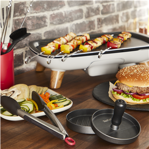 Tefal, black - Burger press