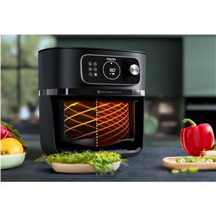 Philips Airfryer Combi XXL Connected, 8,3 L, 2200 W, must - Kuumaõhufritüür