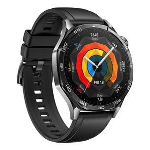 Huawei Watch GT5, 46 mm, must - Nutikell