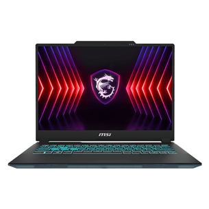 MSI Cyborg 14 A13V, 14'', 144 Hz, WUXGA, i7, 16 GB, 512 GB, RTX 4060, must - Sülearvuti CYBORG14-A13VF-014NL