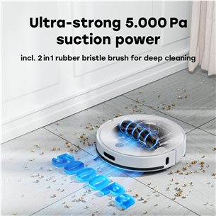 Zaco A10 Plus, Wet & Dry, white - Robot vacuum cleaner