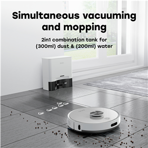 Zaco A10 Plus, Wet & Dry, white - Robot vacuum cleaner