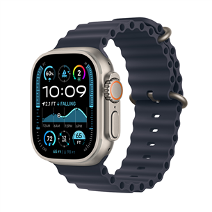 Apple Watch Ultra 2, 49 мм, Ocean Band, темно-синий - Смарт-часы