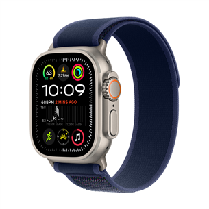 Apple Watch Ultra 2, 49 mm, Trail Loop, S/M, sinine - Nutikell