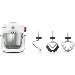 Bosch, Series 6, 1600 W, white - Kitchen machine MUMS6EW00