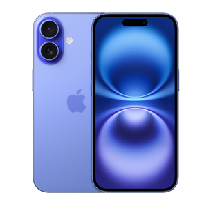 Apple iPhone 16, 256 ГБ, синий - Смартфон