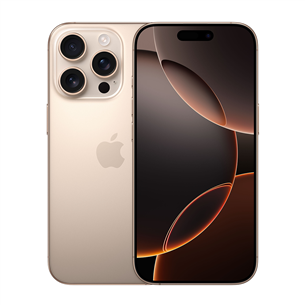 Apple iPhone 16 Pro, 256 ГБ, бежевый - Смартфон MYNK3HX/A