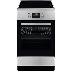 AEG 6000 Seeria SteamBake, 58 L, laius 50 cm, roostevaba teras - Induktsioonpliit CIB56491BM