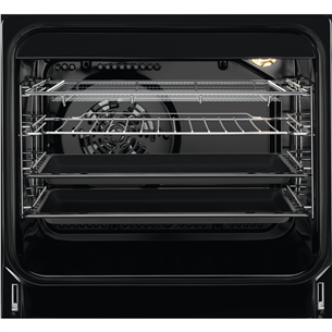 AEG 6000 Series SteamBake, 58 L, width 50 cm, stainless steel - Induction hob