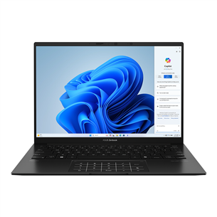 Asus Zenbook 14 OLED, 14'', OLED, Ryzen 7, 16 GB, 1 TB, must - Sülearvuti UM3406HA-QD036W