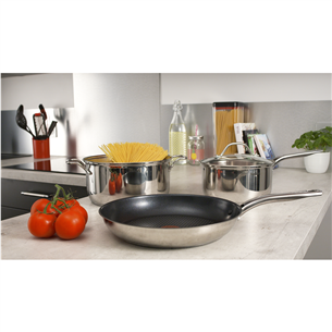 Tefal Intuition, 20/26 cm, 2-osaline, roostevaba teras - Praepannide komplekt