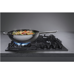 Hisense, width 60 cm, black - Built-in gas hob