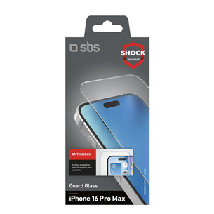 SBS Glass screen protector for iPhone 16 Pro Max - Защитное стекло