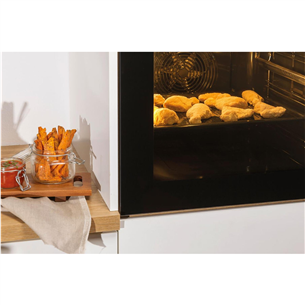 Gorenje, 77 L, black - Built-in oven