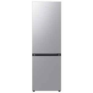 Samsung, No Frost, 344 L, height 186 cm, silver - Refrigerator RB34C600DSA/EF