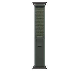 Apple Trail Loop, 49 mm, M/L, black titanium, green - Watch band MYQ43ZM/A