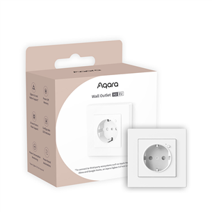 Aqara Wall Outlet H2, EU, white - Smart power outlet