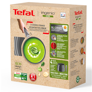 Tefal Ingenio Renew, 4-osaline, 16/18/20 cm - Pottide komplekt + eemaldatav käepide