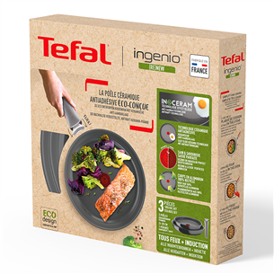 Tefal Ingenio Renew, 3-osaline, 24/28 cm - Praepannide komplekt + eemaldatav käepide