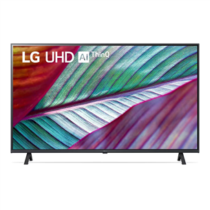 LG UR75, 43'', 4K UHD, LED LCD, must - Teler 43UR75003LK.AEU