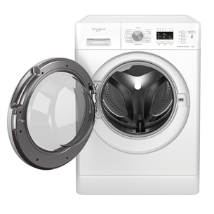 Whirlpool, 7 kg, depth 57,5 cm, 1200 rpm - Free standing washing machine