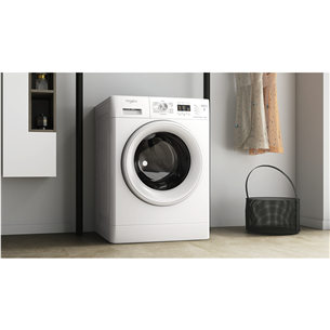 Whirlpool, 7 kg, depth 57,5 cm, 1200 rpm - Free standing washing machine