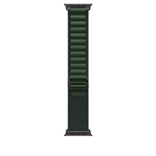 Apple Watch Alpine Loop, 49 mm, Large, black titanium, dark green - Watch band MYPT3ZM/A