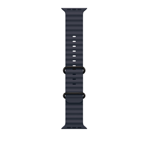 Apple Ocean Band, 49 mm, black titanium, navy - Watch band