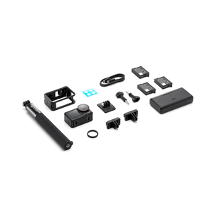 DJI Osmo Action 5 Pro Adventure Combo, must - Seikluskaamera