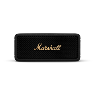 Marshall Emberton III, black/brass - Portable wireless speaker