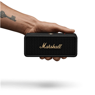 Marshall Emberton III, black/brass - Portable wireless speaker