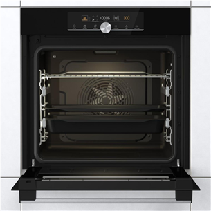 Gorenje, 77 L, catalyticc cleaning, black - Built-in oven