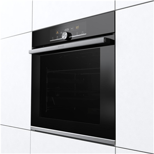 Gorenje, 77 L, catalyticc cleaning, black - Built-in oven