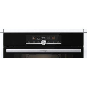 Gorenje, 77 L, catalytic cleaning, black - Built-in oven