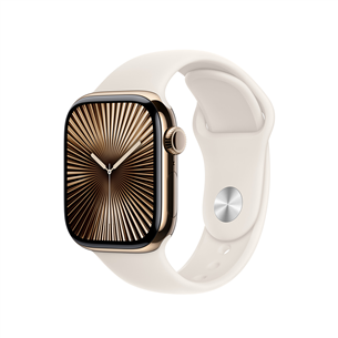 Apple Sport Band, 42 mm, S/M, beež - Kellarihm