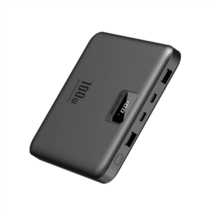 Canyon PB-2008, 100 W, 20000 mAh, tumehall - Akupank