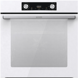 Gorenje, 77 L, valge - Integreeritav ahi BOS6737E06WG