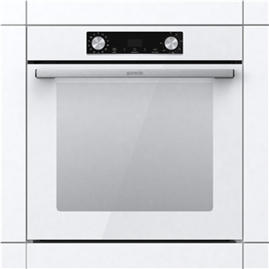 Gorenje, 77 L, valge - Integreeritav ahi